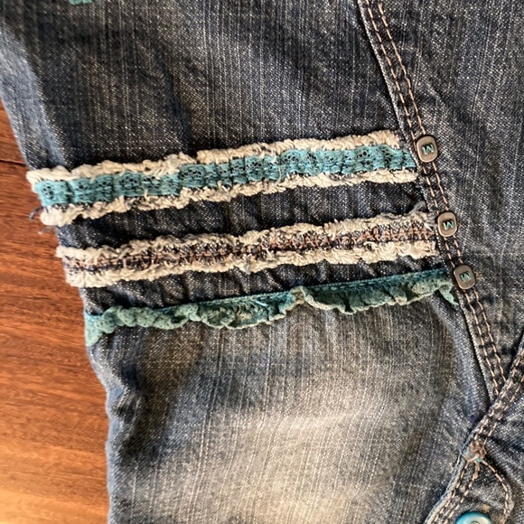 NWOT Mexx Girls Jean/Denim Dress, size 6M - Picture 3 of 3